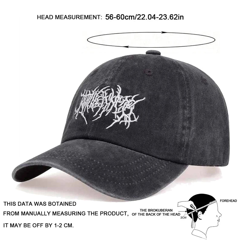 Wah Letter Baseball Cap